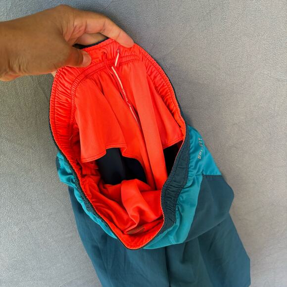 Nike Dri- Fit Shorts Performance Running Gorpcore Men's Medium Blue Hiking Climb - Picture 10 of 10